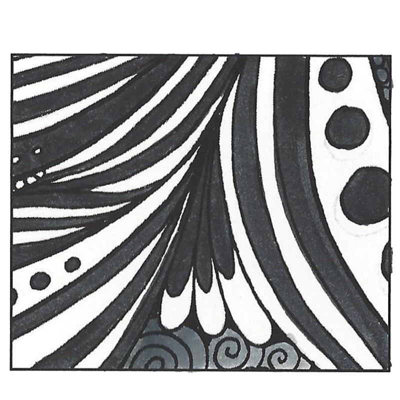 Tombow 56621 Dual Brush Pen, N15 - Black, 1-Pack. Blendable,