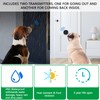 Whimsii Wireless Dog Doorbell, Ring Bell to Go Outside, IP55