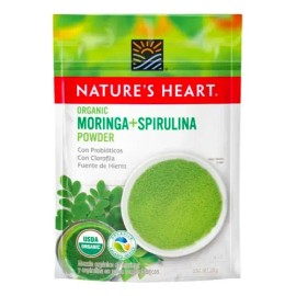 Té En Polvo Nature's Heart Moringa Y Spirulina 100g
