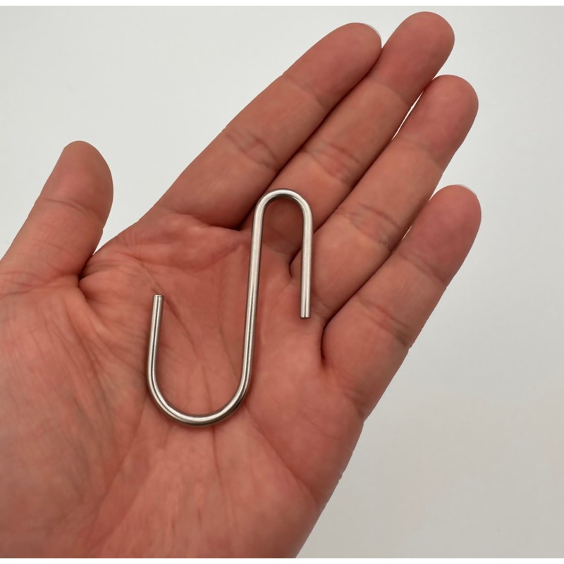 IDEALSV Stainless Steel S Hooks 30 Pcs Heavy Duty S