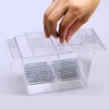LALOCAPEYO Fish Breeder Box,with Suction Cups Fish Tank Baby Fish