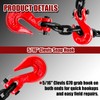 FITHOIST G80 Transport Binder Chain 5/16 Inch x 20 Foot