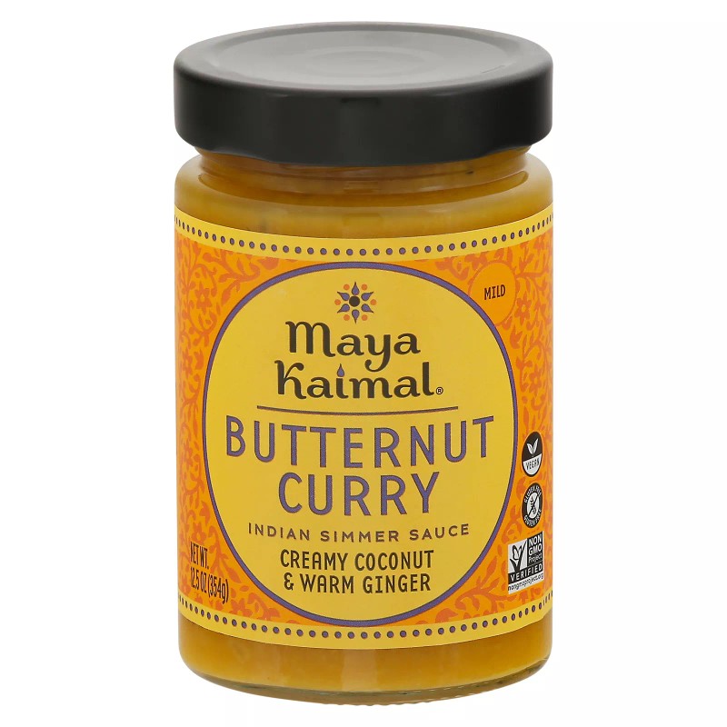 Maya Kaimal Sauce Simmer Butternut Curry 12.5 Oz (Pack Of
