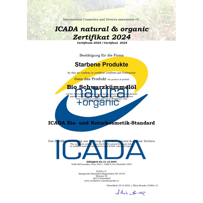 Organic Black Cumin Oil – Cold Pressed 100ML