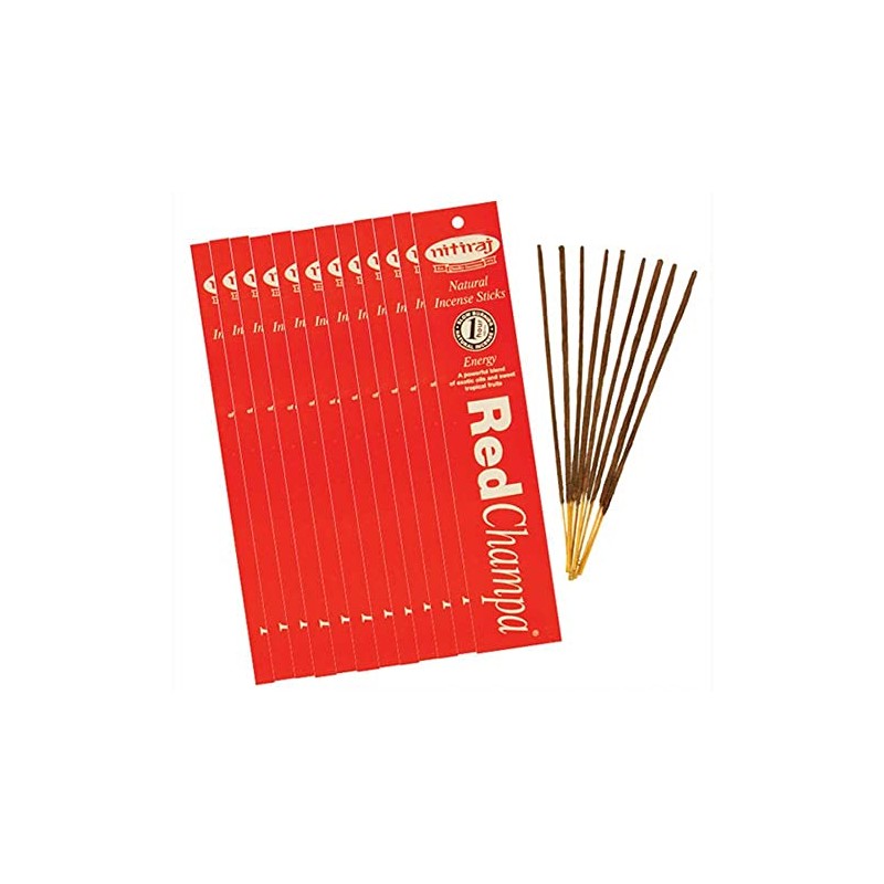 Nitiraj Natural Champa Incense Slow Burning 1hr. Sticks 10gr. 2
