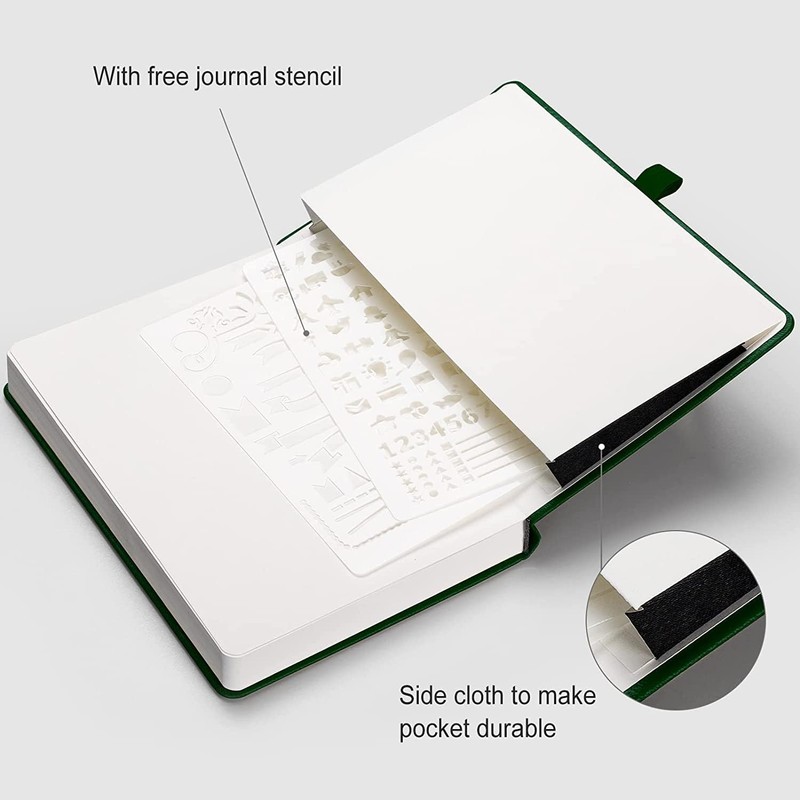 Rettacy Notebook A5 Dotted Bullet Dot Grid Journal with 320