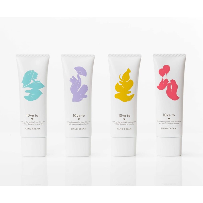 10ve to Hand Cream Hand Care, Niacinamide, Urea, Moisturizing, 1.8