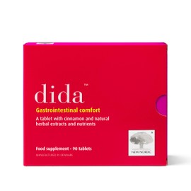 New Nordic Ltd New Nordic Dida, 1 Month Supply, Natural Anti-Bloating Food Supplement with Peppermint to Help with Normal Bloating & Stomach Discomfort, 90 Tablets