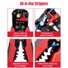 NEW LEADER Automatic Wire Stripper, 3 in 1 Wire Cutters,