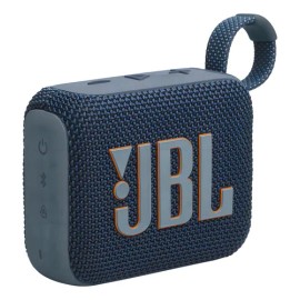 Bocina JBL Go 4 JBLGO4 portátil con bluetooth waterproof azul