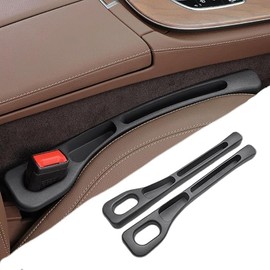 RJDJDLXM 2025 Upgraded Car Seat Gap Organizer Storage Box, Storage Box for Car Seats, Universal Organizer Car Seat Gap Filler (Black)