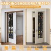 Framad 2 Pack Narrow Over the Door Shoe Organizer, 14