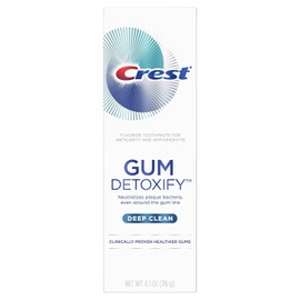 Crest Gum Detoxify Deep Clean Toothpaste, 4.1 Ounce