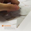 WALPLUS Marble Tile Stickers Glossy Waterproof Oil Proof Removeable Stick