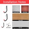 Heavy Duty Steel Garage Storage Utility Hooks, 8 Pcs Wall