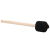 Drum Mallet Stick Drumstick Plush Head Maple Wood Handle for