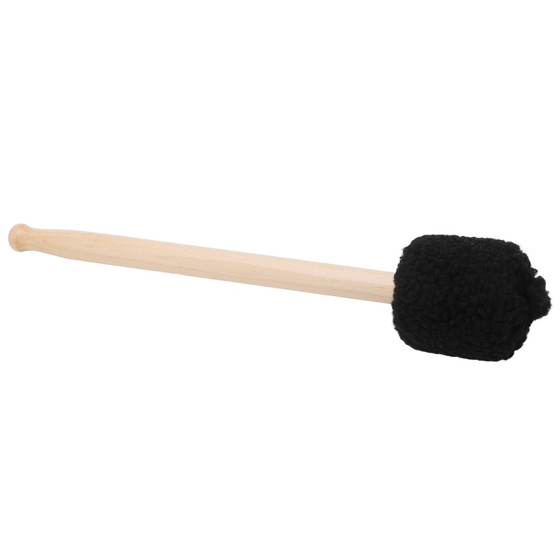 Drum Mallet Stick Drumstick Plush Head Maple Wood Handle for
