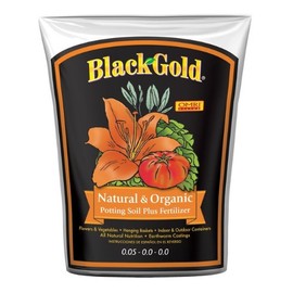 Black Gold 1402040 4 Qt P 4 Quart All Organic Potting Soil