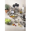 Excelsa Roll Holder, Stainless Steel, Silver, 15 x 30 cm
