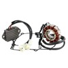 Artudatech Magneto Stator + Voltage Rectifier + Gasket Fit for