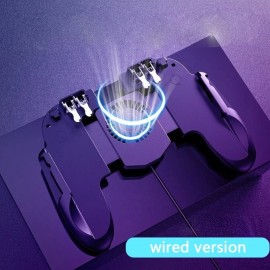 Unbranded Premium Real Cooling Gamepad with Fan 4 Trigger 6 Finger Operation for CellPhone - wired version