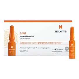 C Vit Serum Intensivo 10 Amp Sesderma Momento De Aplicación Día Tipo De Piel Todo Tipo De Piel