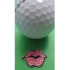 FunMarkers Pink Hot Lips W/Crystals and Magnetic Hat Clip