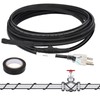 24FT Self-Regulating Pipe Heating Cable with Thermostat,Heat Tape for Water