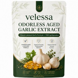 Aged Garlic, 24-Month Odorless Formula, 300 Softgels