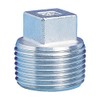 TRUSCO TP20A Threaded Pipe Fittings, SUS Square Plug, 20A