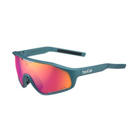 bollé Oval Shifter Creator Teal Metallic-Volt+ Ruby Polarized, Multi, One Size