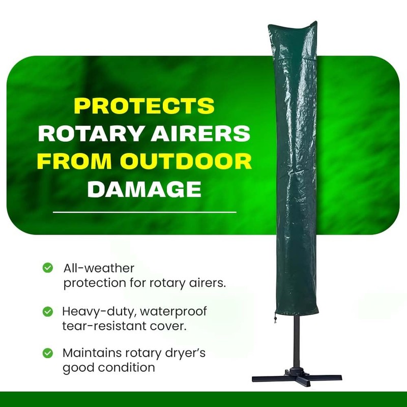 TSA Rotary Washing Line Cover with Tied Down Cord |