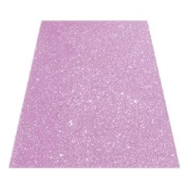 Barrilito Foamy Con Diamantina Carta Color Lila 10 Pza 21.5 X 28 Cm