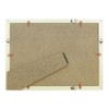 VANJOH 106704 Charme Frame A4/Multi-Window, Silver with Stand