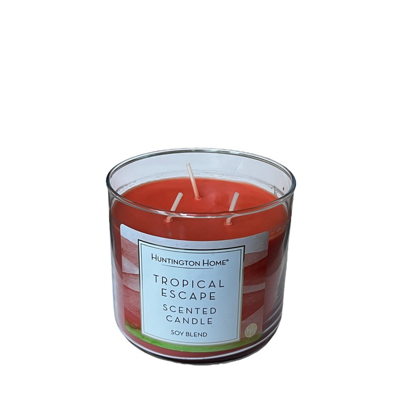Huntington Home Soy Blend Scented Candle All Scented, 3 Wicks