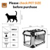 Extra Large Cat Carrier, Collapsible Dog Travel Crate, Soft-Sided, Lightweight,