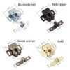 10 Pack Cabinet Door Latch, Cupboard Closet Doors Catch Closer
