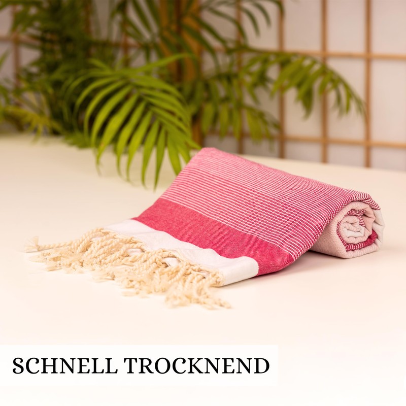 Sandrella | Hammam Towel | Recycled Cotton | Sauna, Beach,