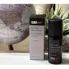 PCA Skin Pro-Max Age Renewal Serum- 0.24 fl oz / 7ml Travel Size NIB Exp 02/27