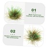 WHAMVOX Box Static Grass Tuft for Miniature Railway Artificial Grass