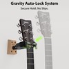 Guitar Wall Mount Autolock 2-Pack - Nitro Friendly Velvet Hook