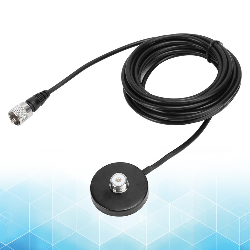 Vehicle Mobile Radio Antenna Magnetic Base Sucker Magnet Mount Base