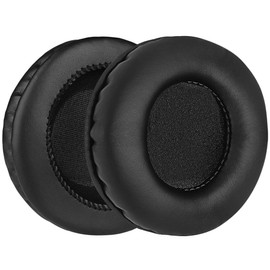Geekria Earpad for Technics RP-DH1200 DJ, Sony MDR-V700, Z700, V700DJ, ATH-T2, ATH-PRO700 Headphones Replacement Ear Pad/Ear Cushion Earpads Repair Parts (Black Leather)