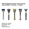 Nincha Manual Razor Travel Case Portable Plastic Manual Razor Trimmer