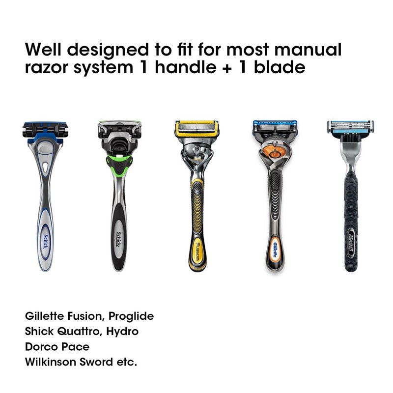 Nincha Manual Razor Travel Case Portable Plastic Manual Razor Trimmer