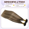 Sindra Hair Extensions U Tip Extensions Human Hair 50g 18