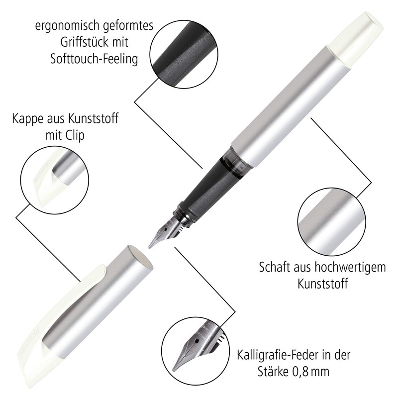 Best Writer Calligraphy Pen Campus Colour Line Metallic Turquoise