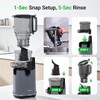 Aeitto Max5 Juicer Machines,Cold Press Juicer with 5.3“ Extra Large