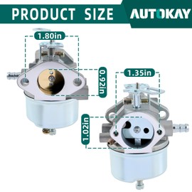 632334 Carburetor for Tecumseh HMSK80 632334A HM70 HM80 HMSK90 John Deere MTD Snow Blower