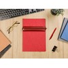 Calligraphe 77038C Age Bag Flat Leather Pencil Case Ideal for